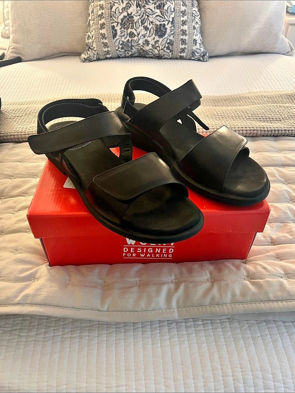 Wolky Jewel Women's Black Platform Sandals US 12